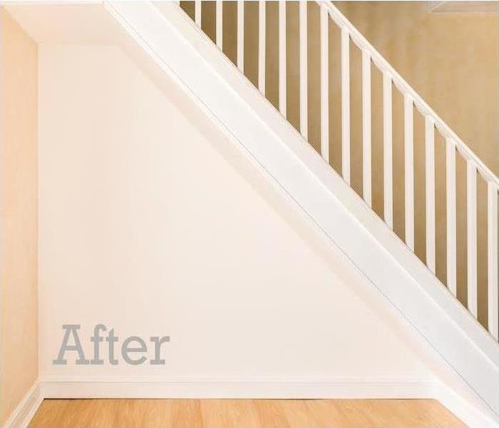 repaired staircase 