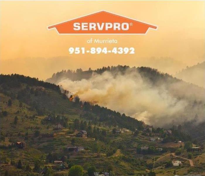 wildfires in hills