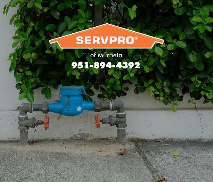 A water meter is shown.